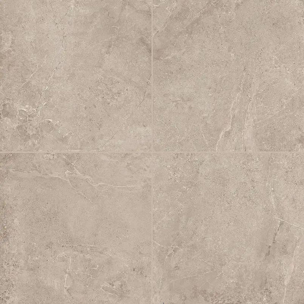 Soreno Taupe Matte Porcelain Pavers 24x24