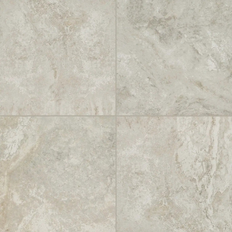 Trevi Silver Matte Porcelain Pavers 24x24 close up