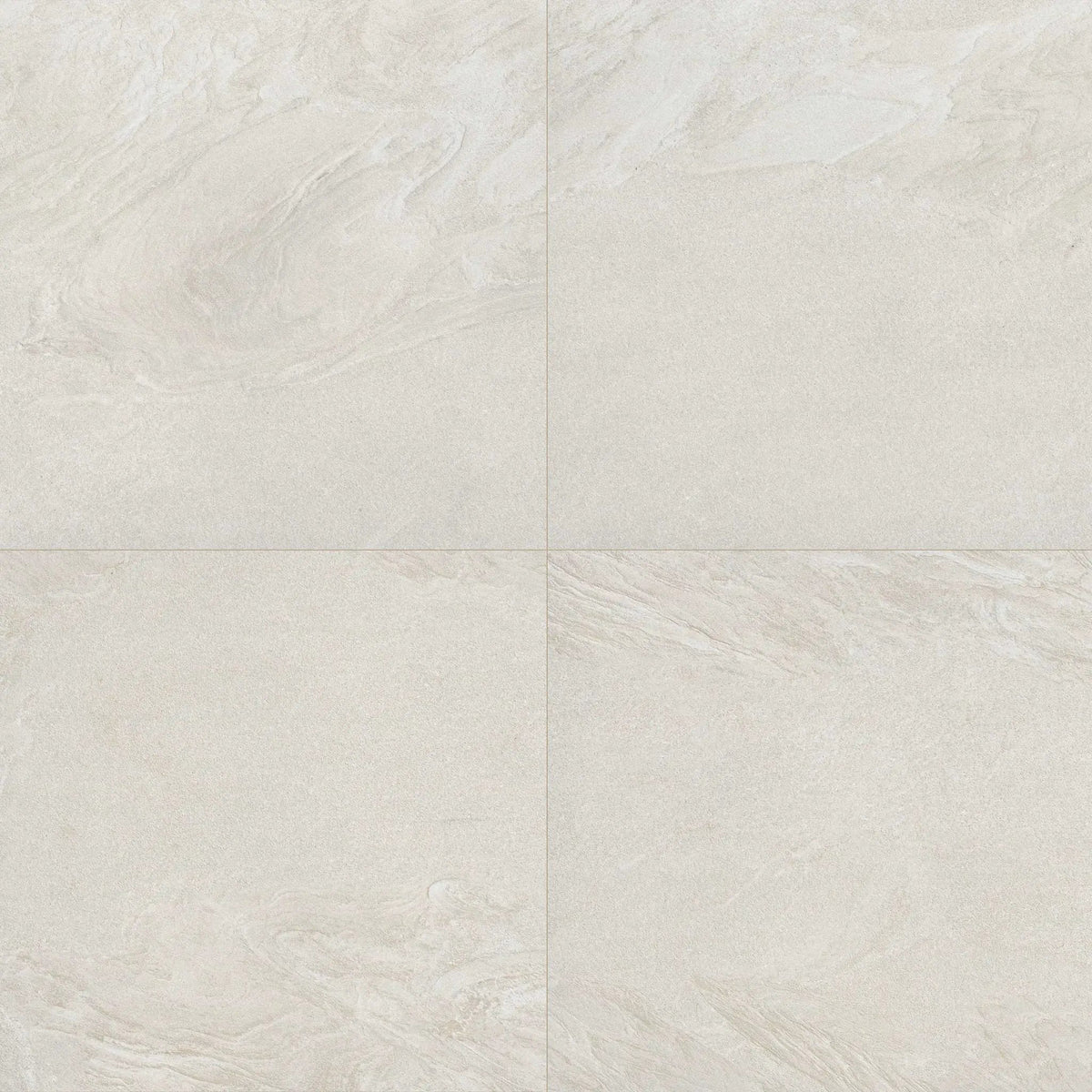 Vortexa Ivory Matte Porcelain Pavers 24x24 by MSI Surfaces
