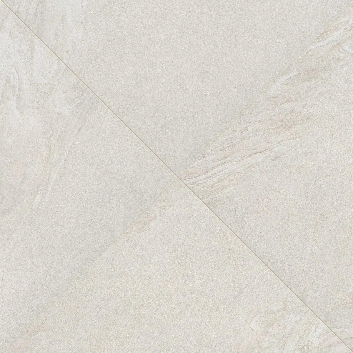 Vortexa Ivory Matte Porcelain Pavers 24x24 by MSI Surfaces
