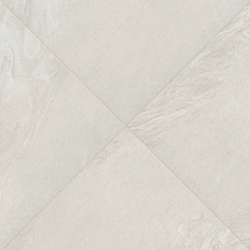 Vortexa Ivory Matte Porcelain Pavers 24x24 by MSI Surfaces