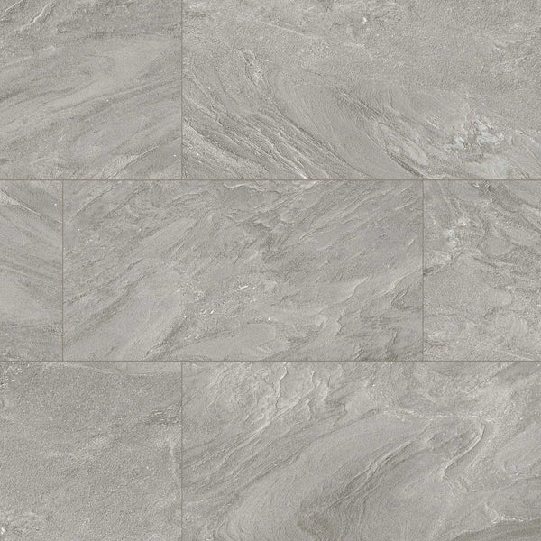 Vortexa Silver Matte Porcelain Pavers 24x48