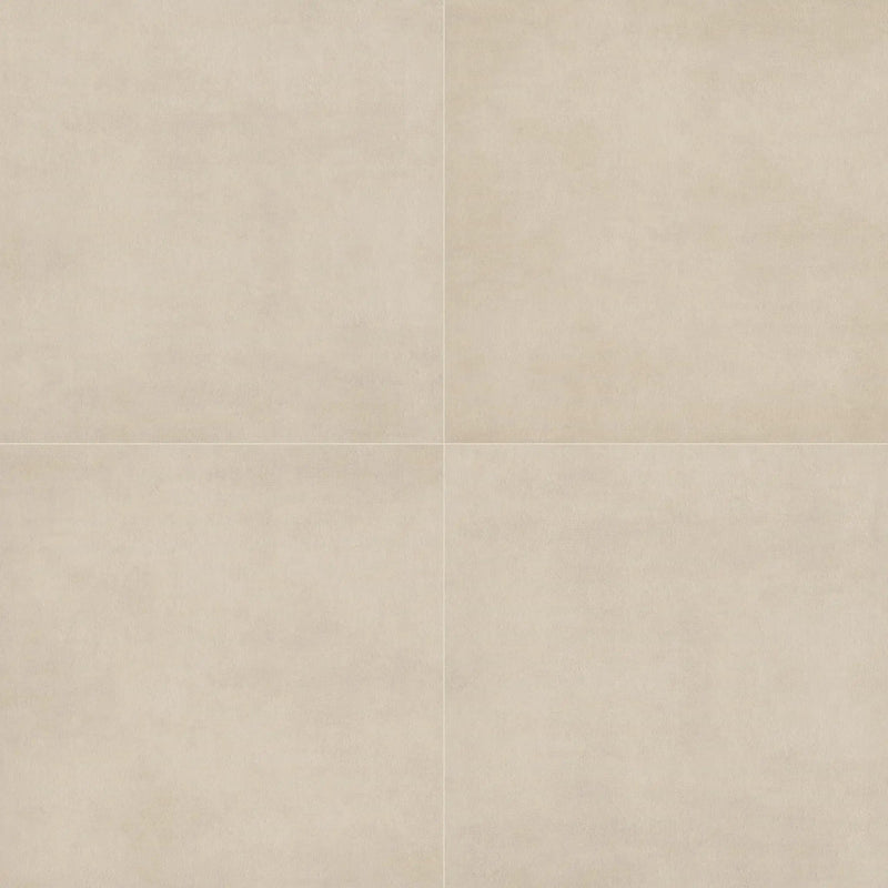 Zement Blanco Matte Porcelain Pavers 36x36 close up