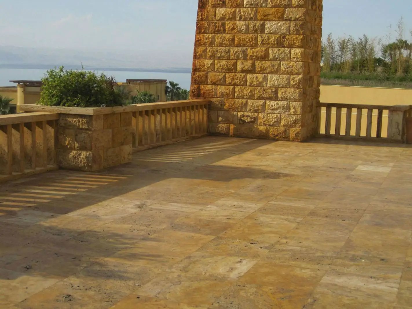 Tuscany Riviera Tumbled Pattern Travertine Pavers by MSI Surfaces