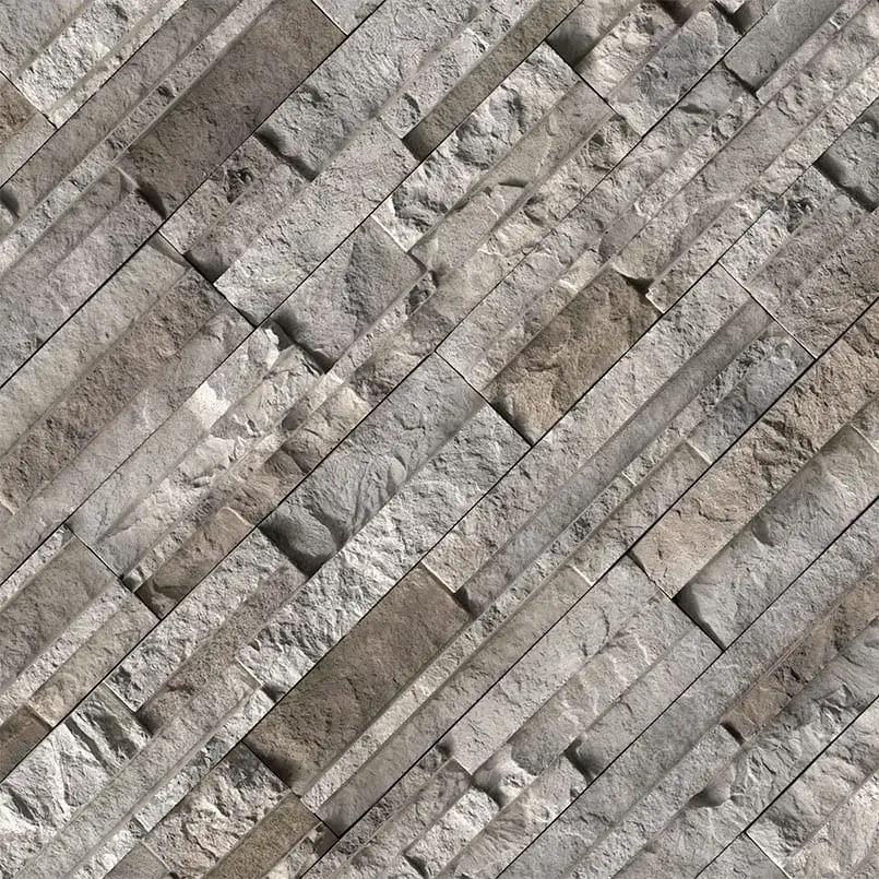 Knoxville Gray Natural Cement Pavers 2 angled view