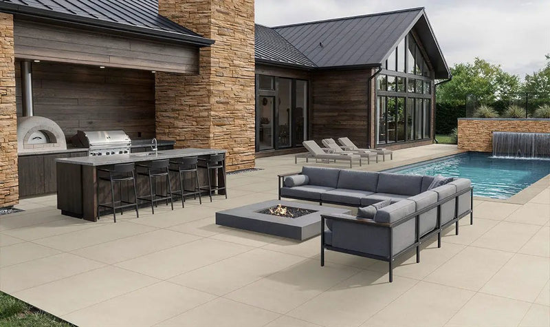 Peninsula Sand Natural Cement Pavers by MSI Surfaces