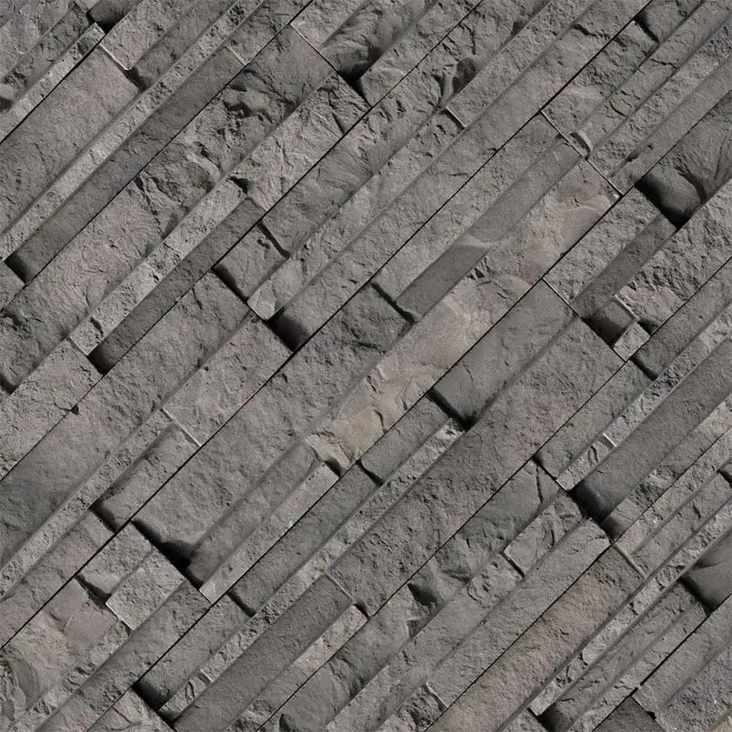 Sandown Silver Natural Cement Pavers angled view
