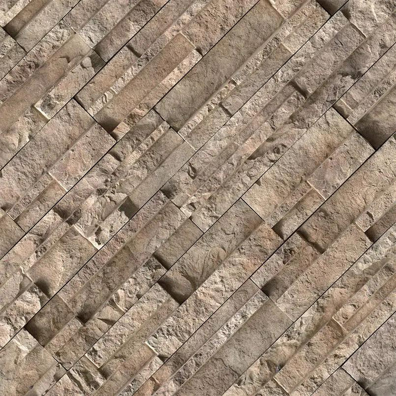 Woodville Rustic Natural Cement Pavers angled view