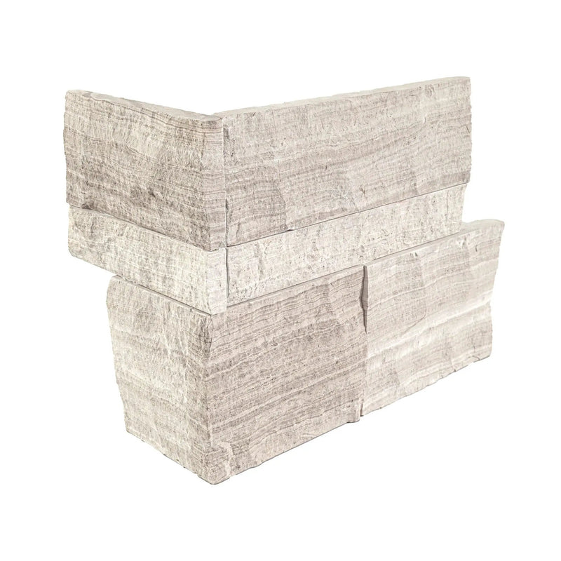 Canyon Oak Natural Limestone Pavers 9x18 close up