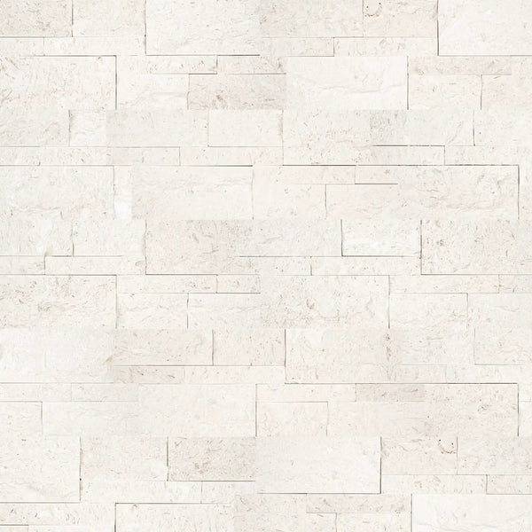 Mayra White Xl Split Face Limestone Pavers 9x24