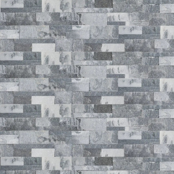Alaska Gray Xl Split Face Marble Pavers 9x24