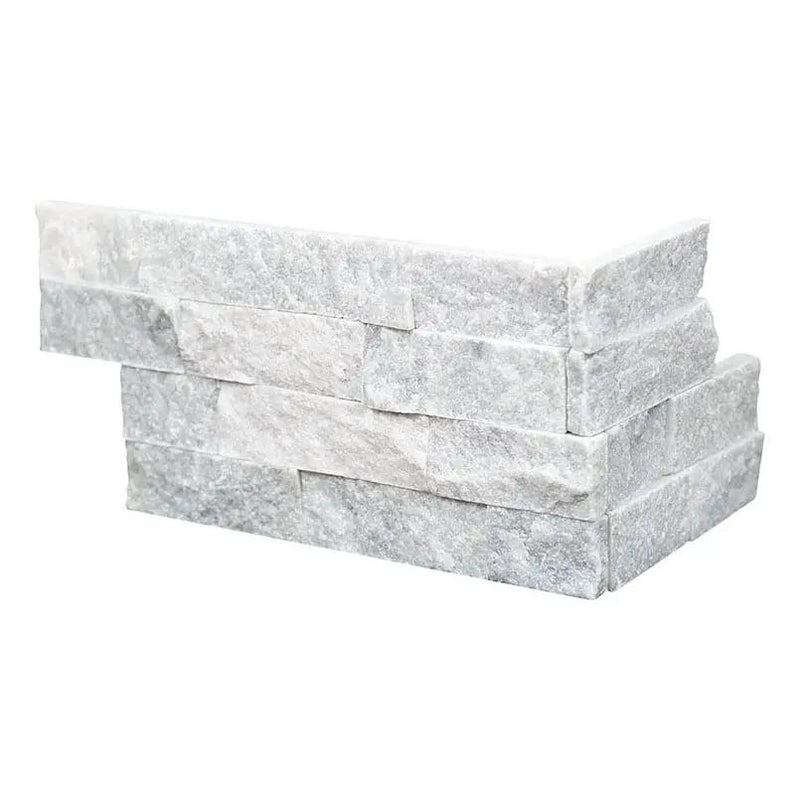 Cosmic Gray Split Face Marble Pavers 6x18 by MSI Surfaces