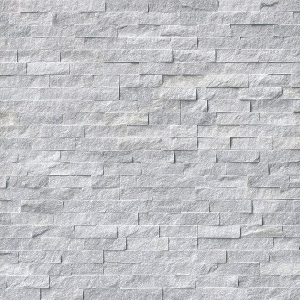 Cosmic Gray Split Face Marble Pavers 6x24