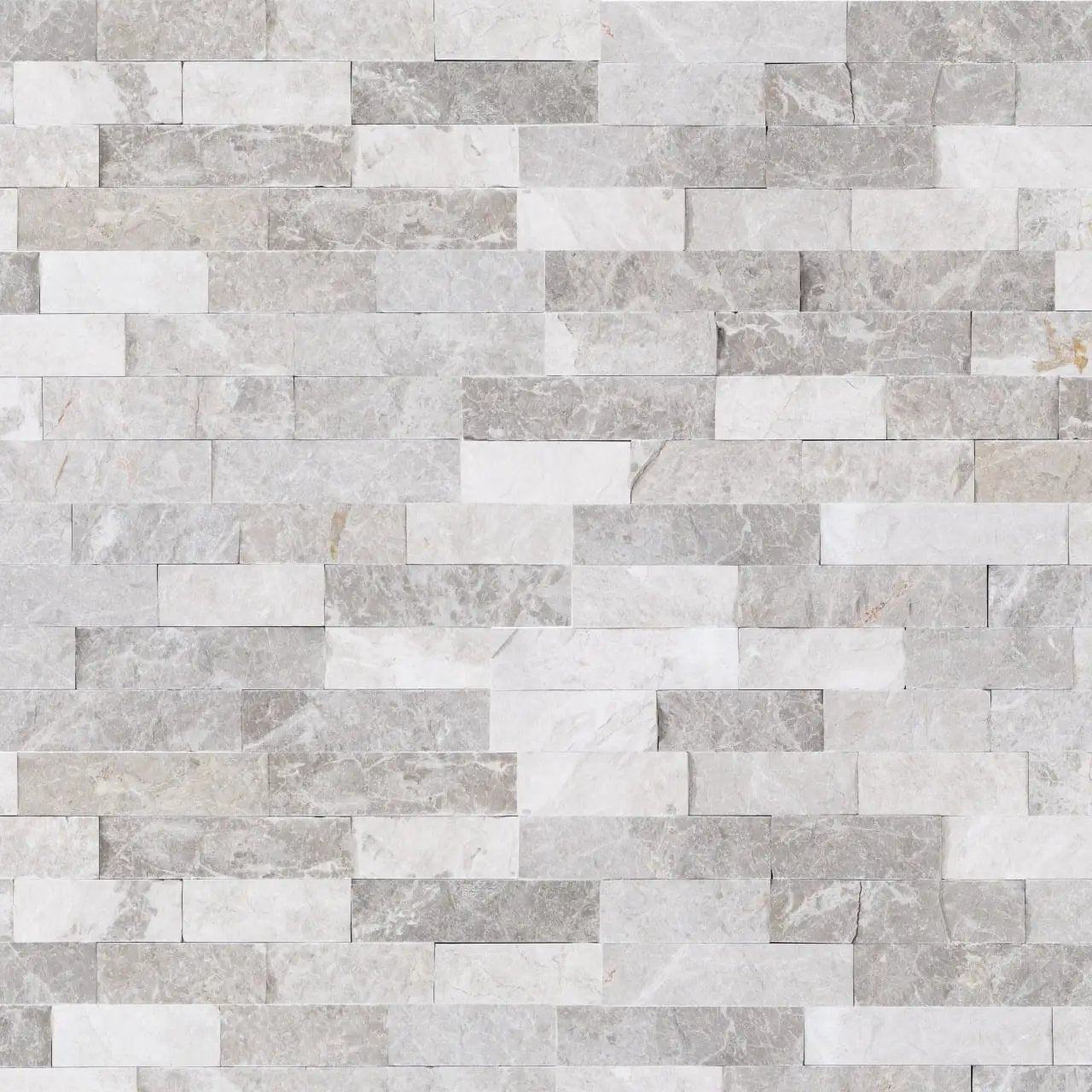 Luna Gray Split Face Marble Pavers 6x24 by MSI Surfaces