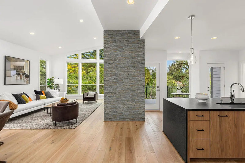 Amber Falls Split Face Quartzite Pavers 6x24 by MSI Surfaces