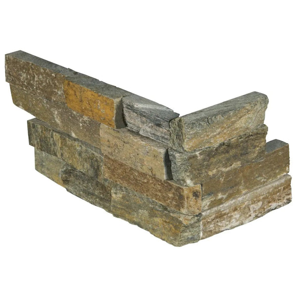 Canyon Creek Split Face Quartzite Pavers 6x12