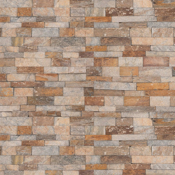 Canyon Creek Split Face Quartzite Pavers 6x24