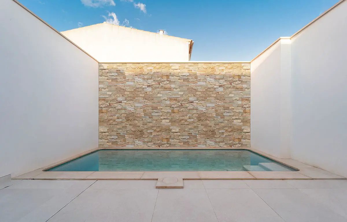 Golden White Xl Split Face Corner Quartzite Pavers 9x12 by MSI Surfaces