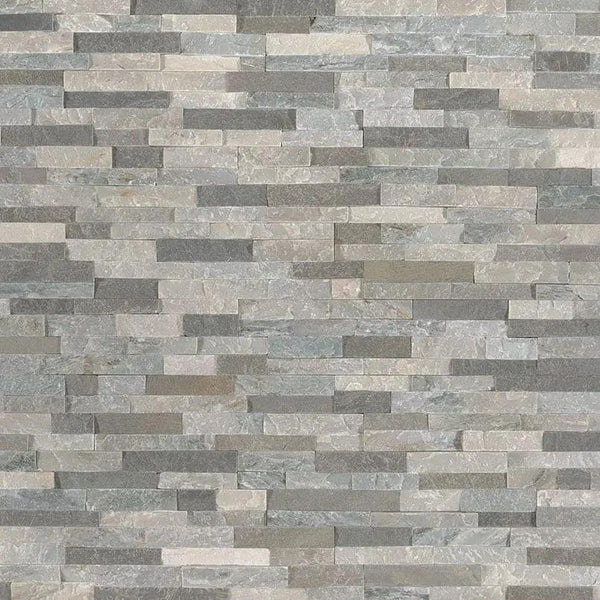Sierra Blue Mini Split Face Quartzite Pavers 4.5x16