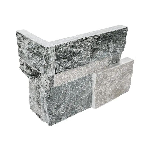 Sierra Blue Xl Split Face Corner Quartzite Pavers 9x12