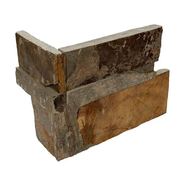California Gold Xl Split Face Slate Pavers 9x12