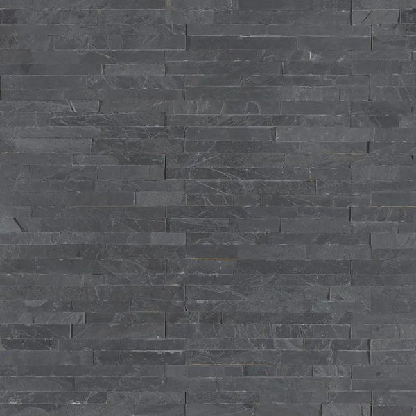 Premium Black Polished Mini Slate Ledger Panel 4.5x16