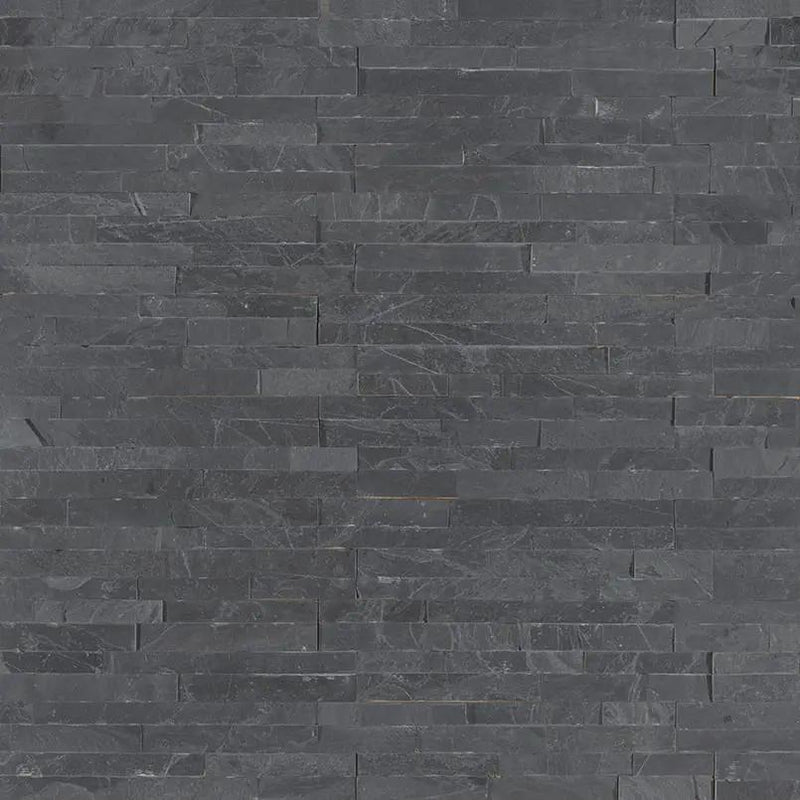 Premium Black Polished Mini Granite Pavers 4.5x16 by MSI Surfaces