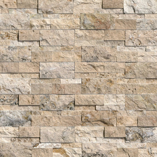 Philadelphia Split Face Travertine Pavers 9x24