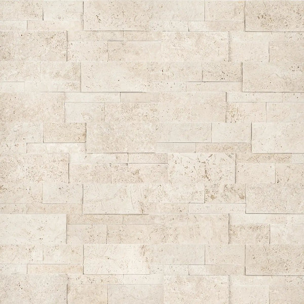 Roman Beige Xl Split Face Travertine Pavers 9x24