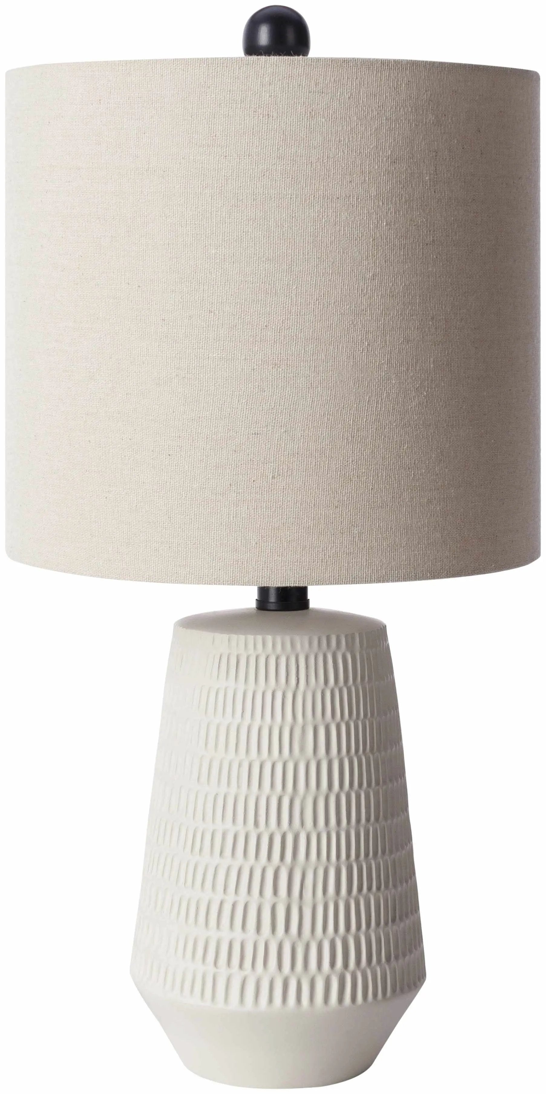 Berehomet Cream Table Lamp by Boutique Rugs