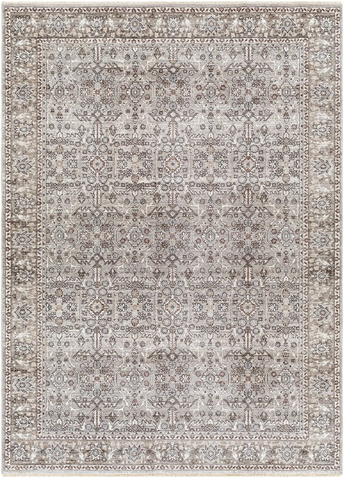 Lugo Luxe Area Rug with tassels - Clearance