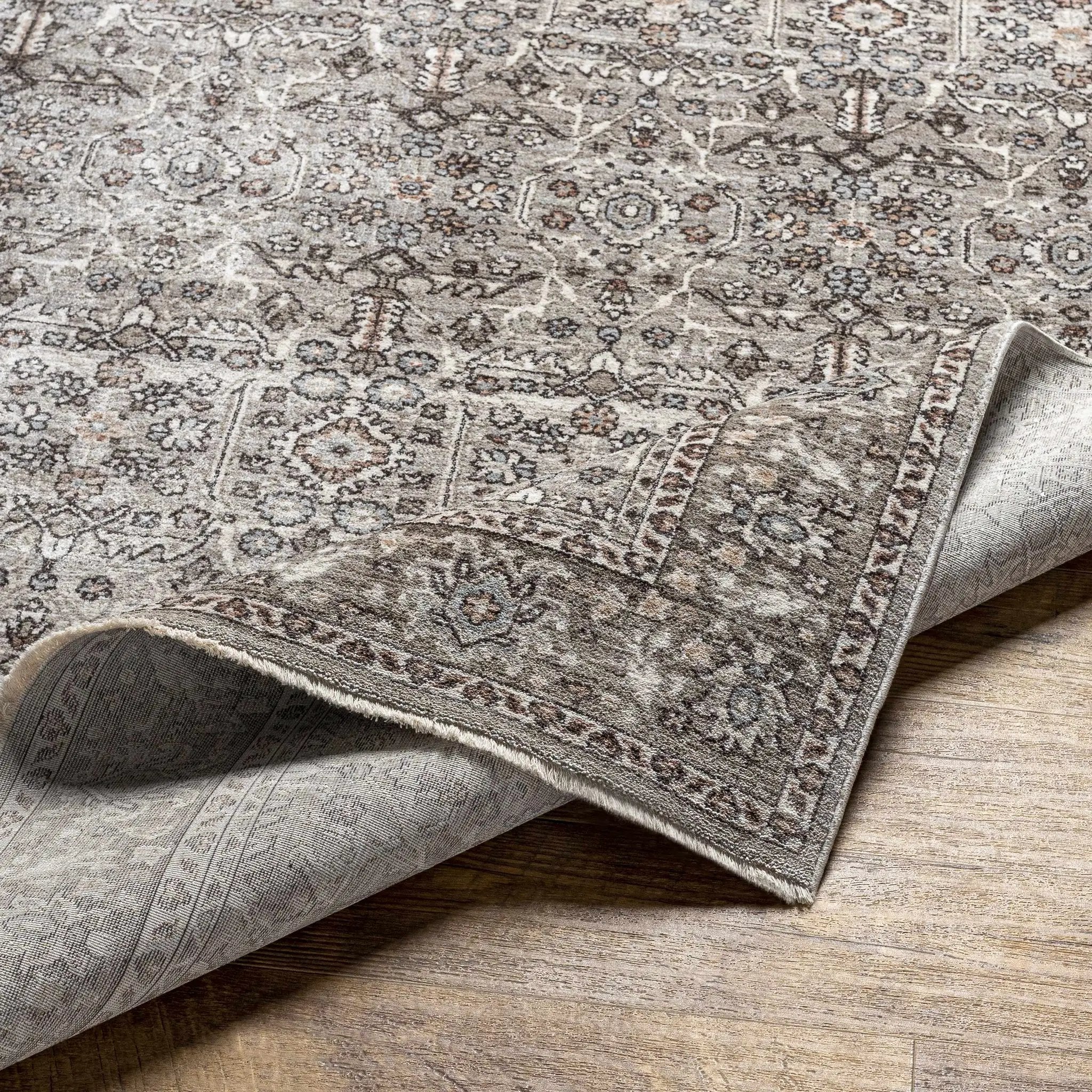 Lugo Luxe Area Rug with tassels - Clearance by Boutique Rugs