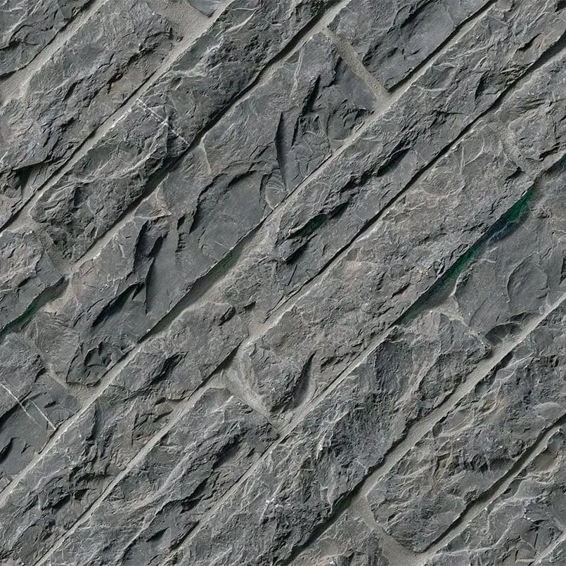 Midnight Canyon Ledgestone Natural Limestone Pavers angled view
