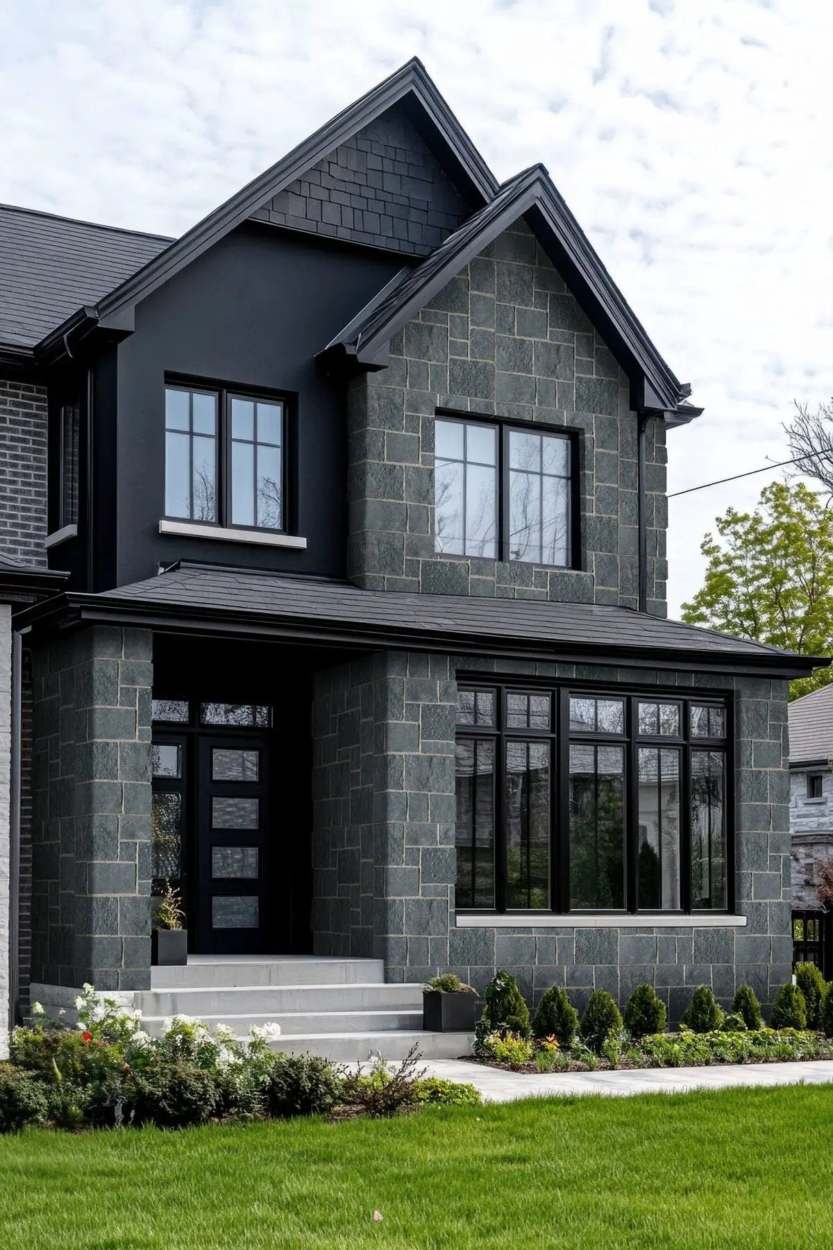 Midnight Canyon Squares Rectangles Natural Limestone Pavers COR by MSI Surfaces