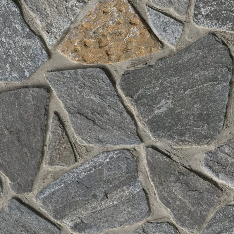 Avalon Bay Fieldstone Tumbled Marble Pavers angled view