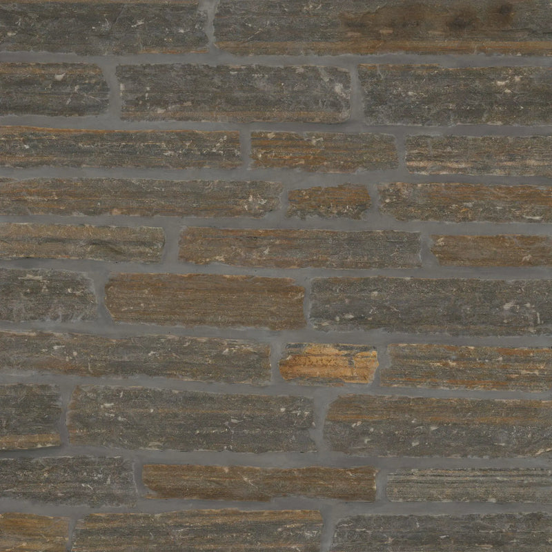 Bedford Brown Ledgestone Split Face Marble Pavers by MSI Surfaces