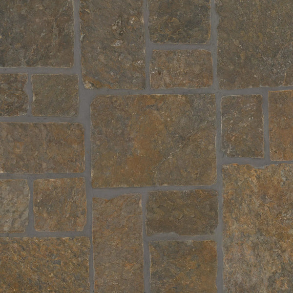 Bedford Brown Sq Rec Split Face Marble Pavers