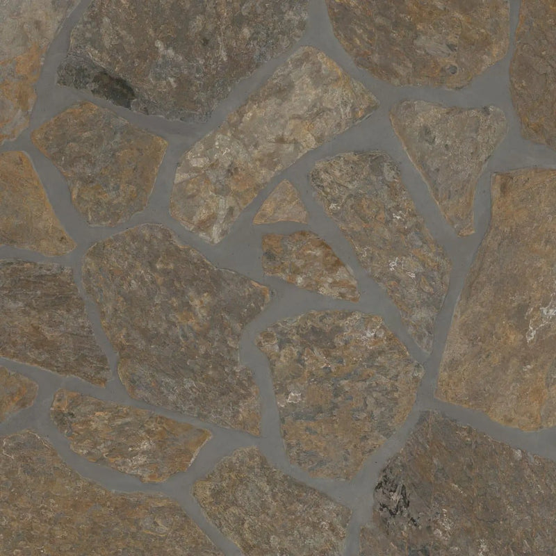 Bedford Fieldstone Split Face Marble Pavers close up