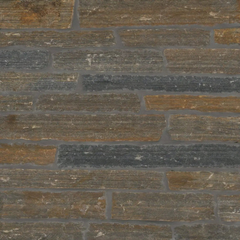 Bedford Ledgestone Split Face Marble Pavers close up