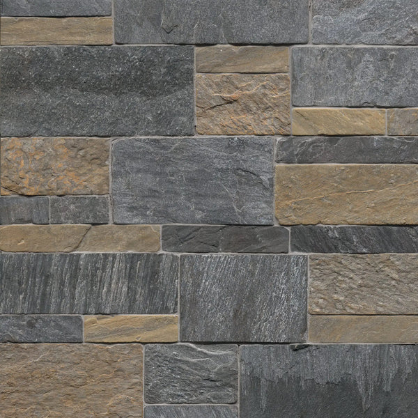 Metuchen Hills Sawn Ashlar Split Face Marble Pavers