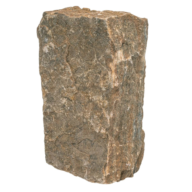Metuchen Hills Squares Rectangles Natural Marble Pavers close up