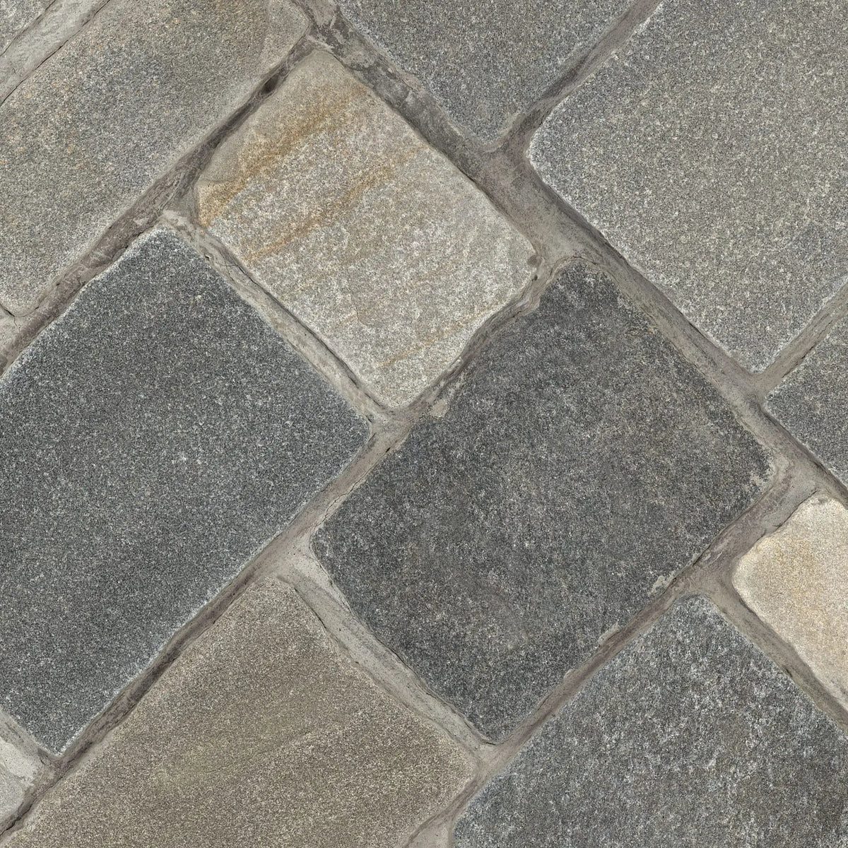 Colorado Springs Squares Rectangles Tumbled Quartzite Pavers Tumbled by MSI Surfaces
