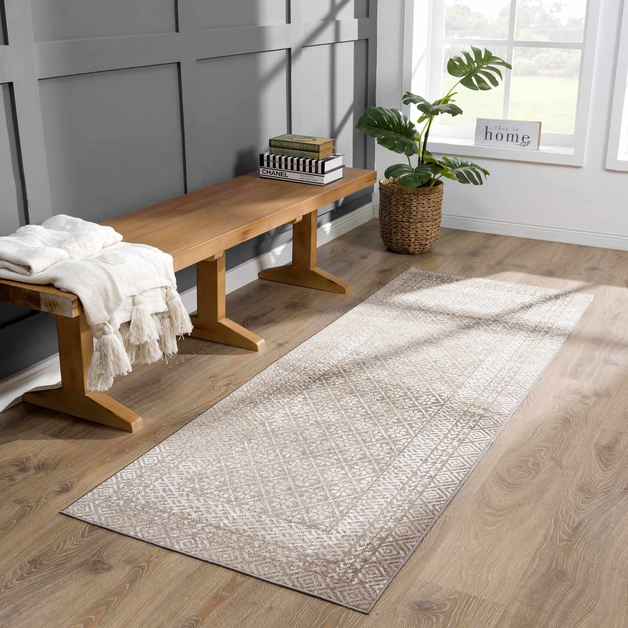 Caditaan Washable Area Rug - Clearance by Hauteloom