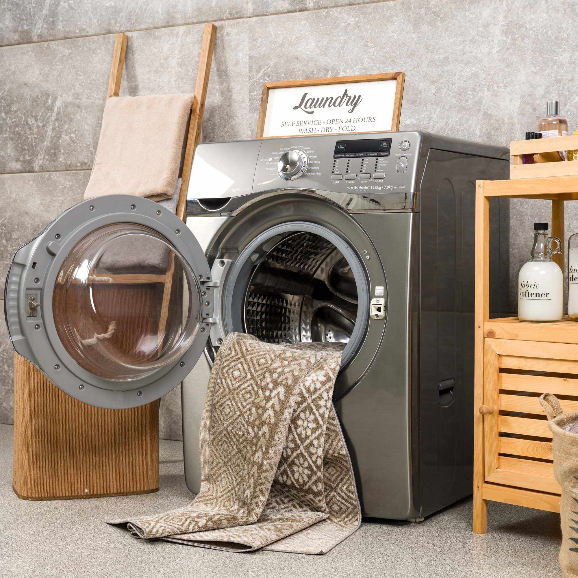 Caditaan Washable Area Rug - Clearance by Hauteloom