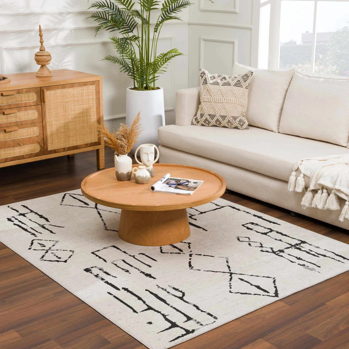 Maguyam Washable Area Rug - Clearance, installed in a room 3