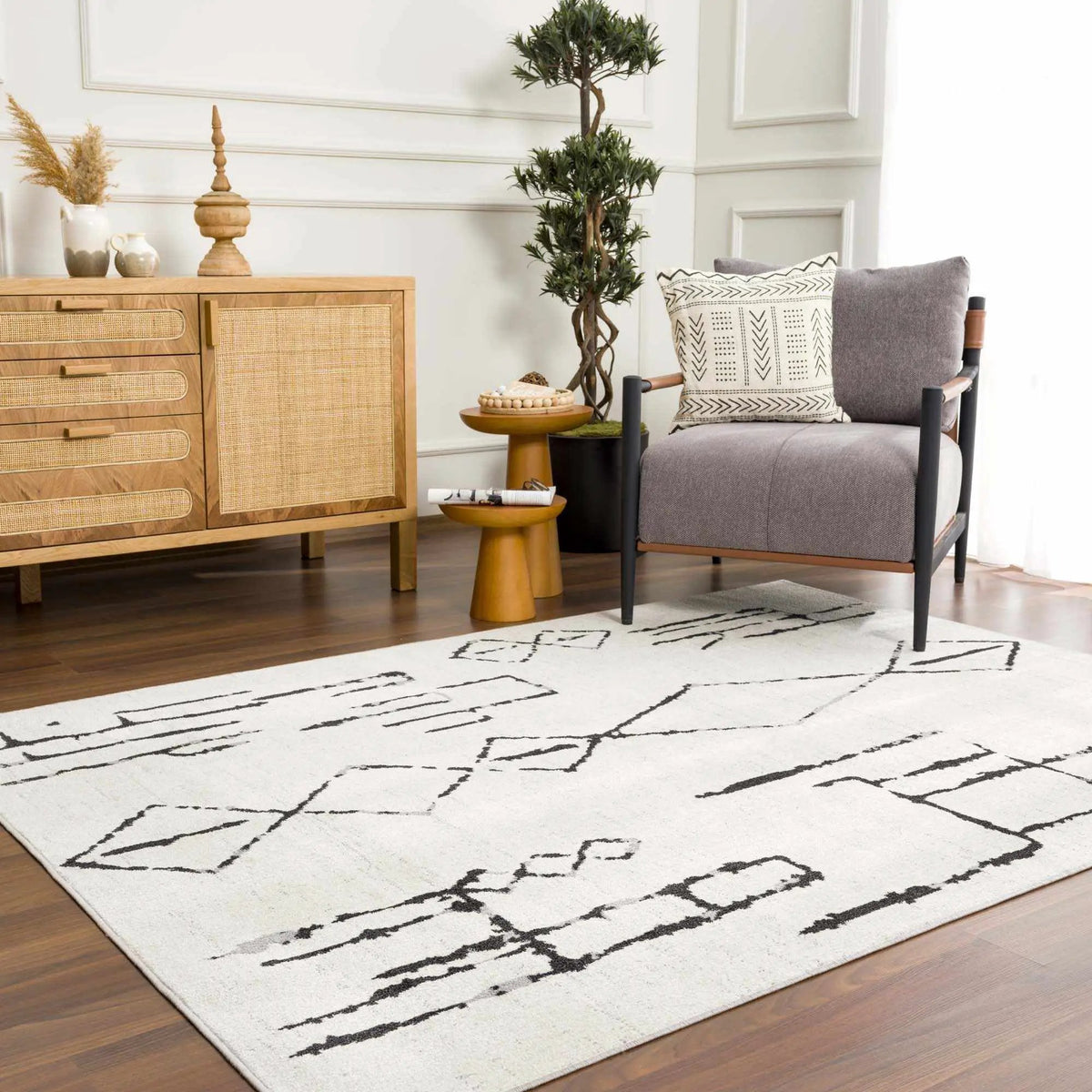 Maguyam Washable Area Rug - Clearance, installed in a room 5