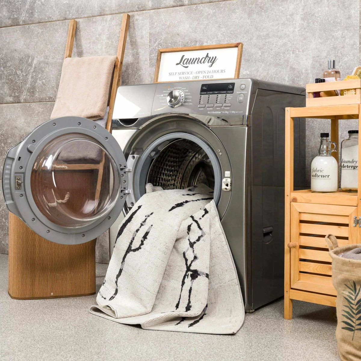 Maguyam Washable Area Rug - Clearance, installed in a room 4