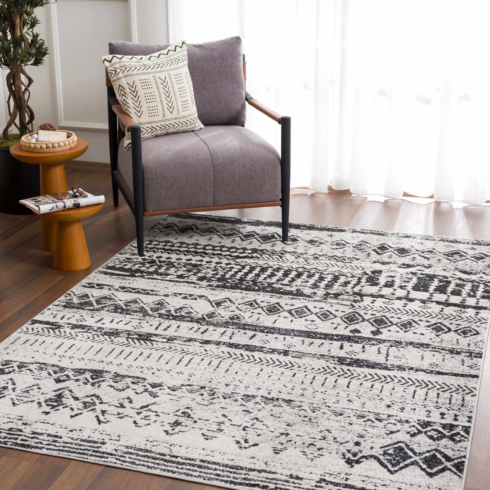 Lyssons Washable Area Rug by Hauteloom