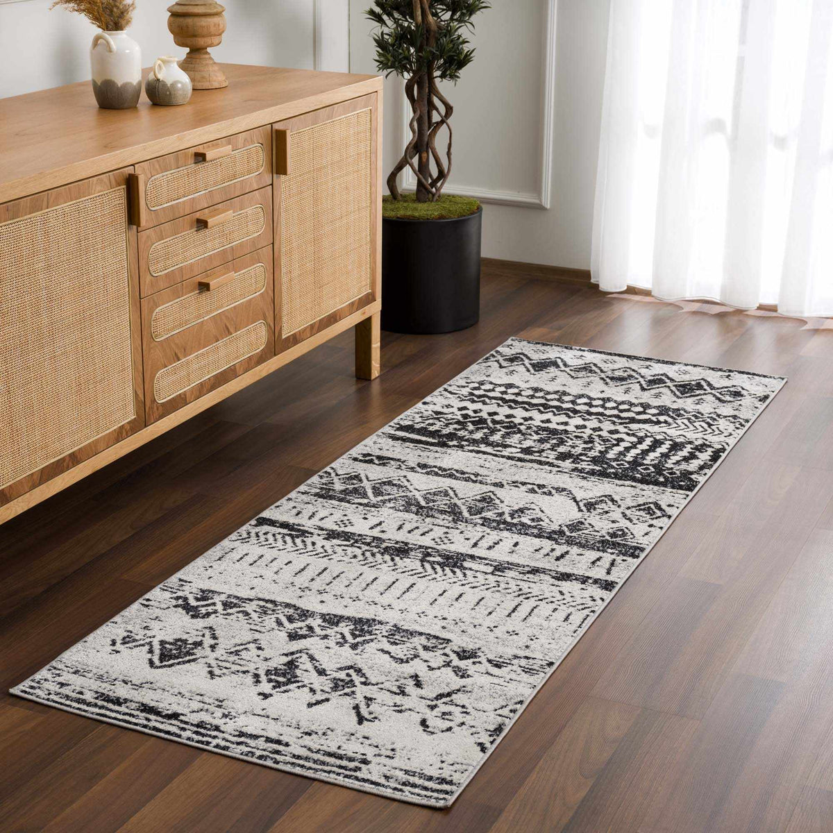 Lyssons Washable Area Rug, installed in a room 3
