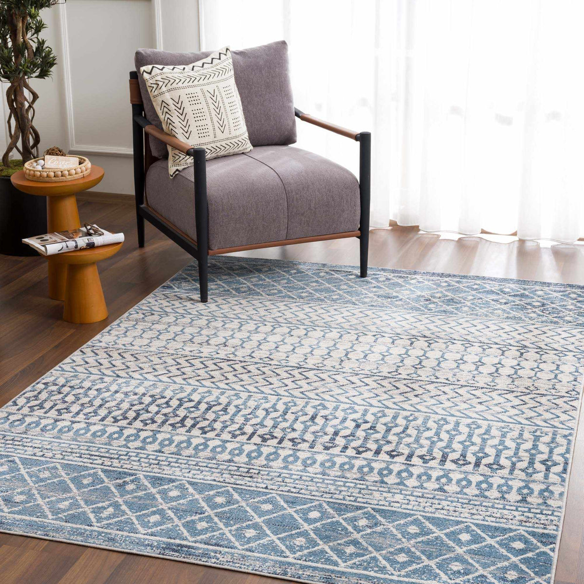 Southglenn Washable Area Rug - Clearance, installed in a room